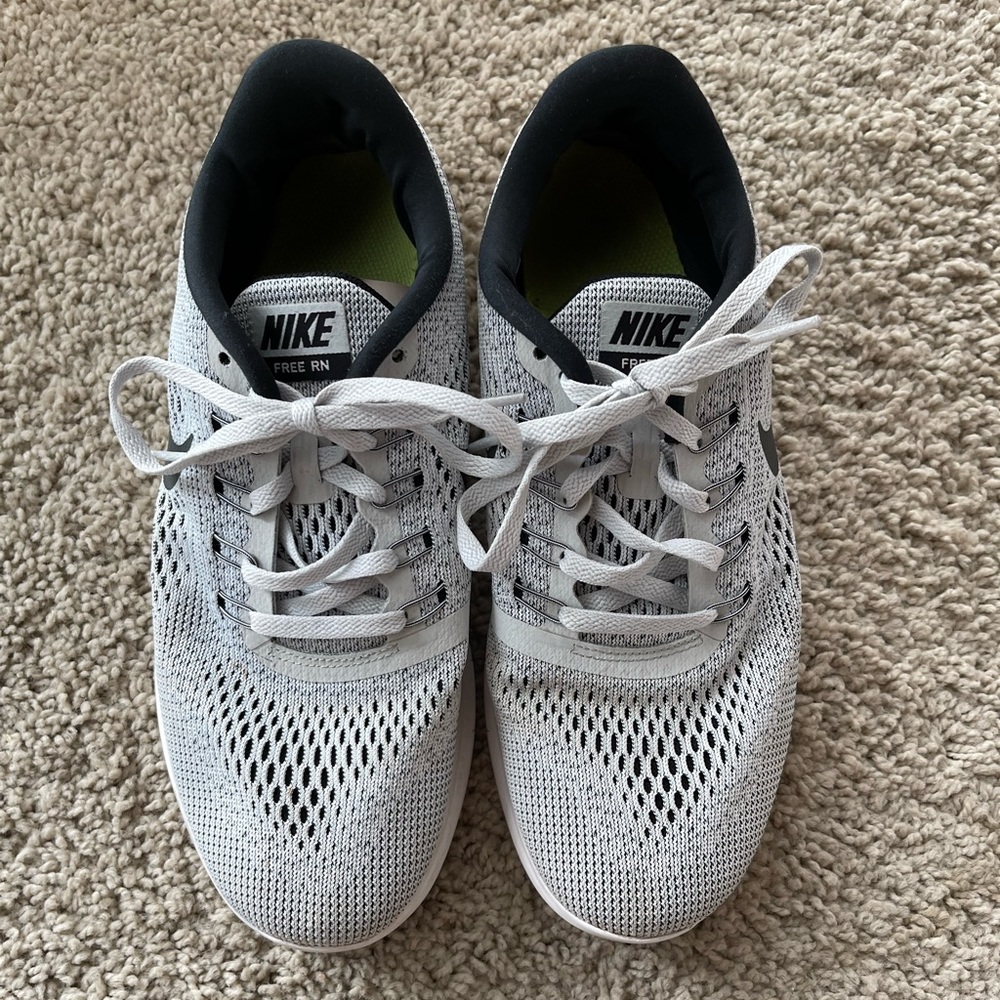 Grey Nike Free Runs